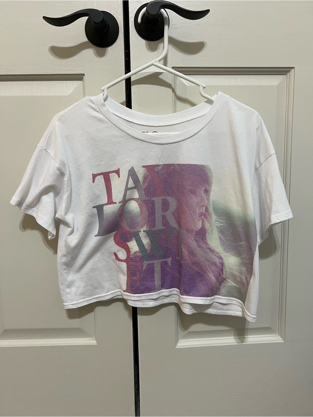 Vintage Taylor swift cropped tee